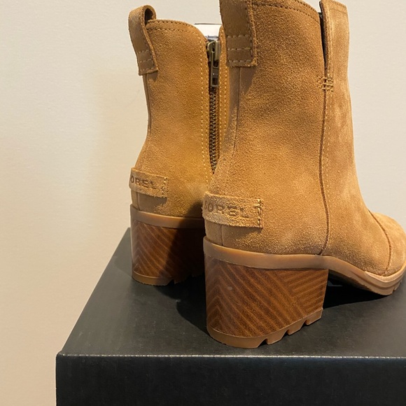 New Sorel Cate leather boots bootie - Picture 6 of 6